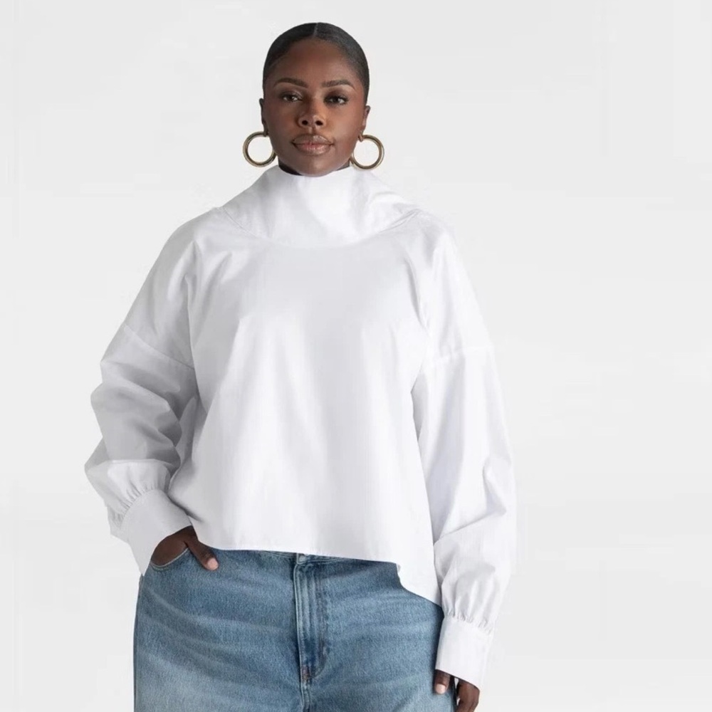 KBB by KAHLANA Women's 'The Hi-Low Blouse' - White XS, M, L